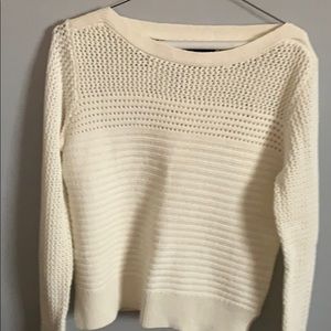 cream sweater